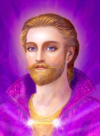 The Ascended Master Saint Germain - Master of the violet flame